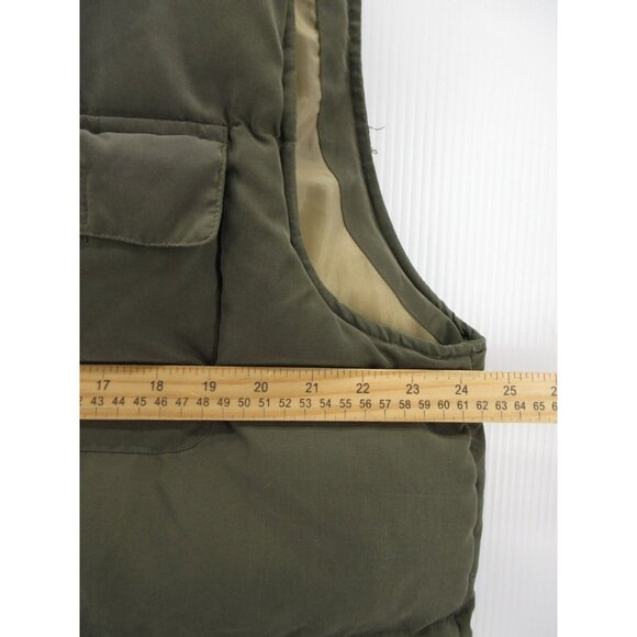 VINTAGE St Johns Bay Vest Large Puffer Coat Quilted Full Zip Insulated - Picture 4 of 8